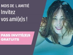 Aquapassion - offre pass invite le mois de l'amitié - aquafitness