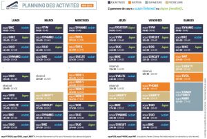 aquapassion nouveaux horaires aquabiking mai 2019